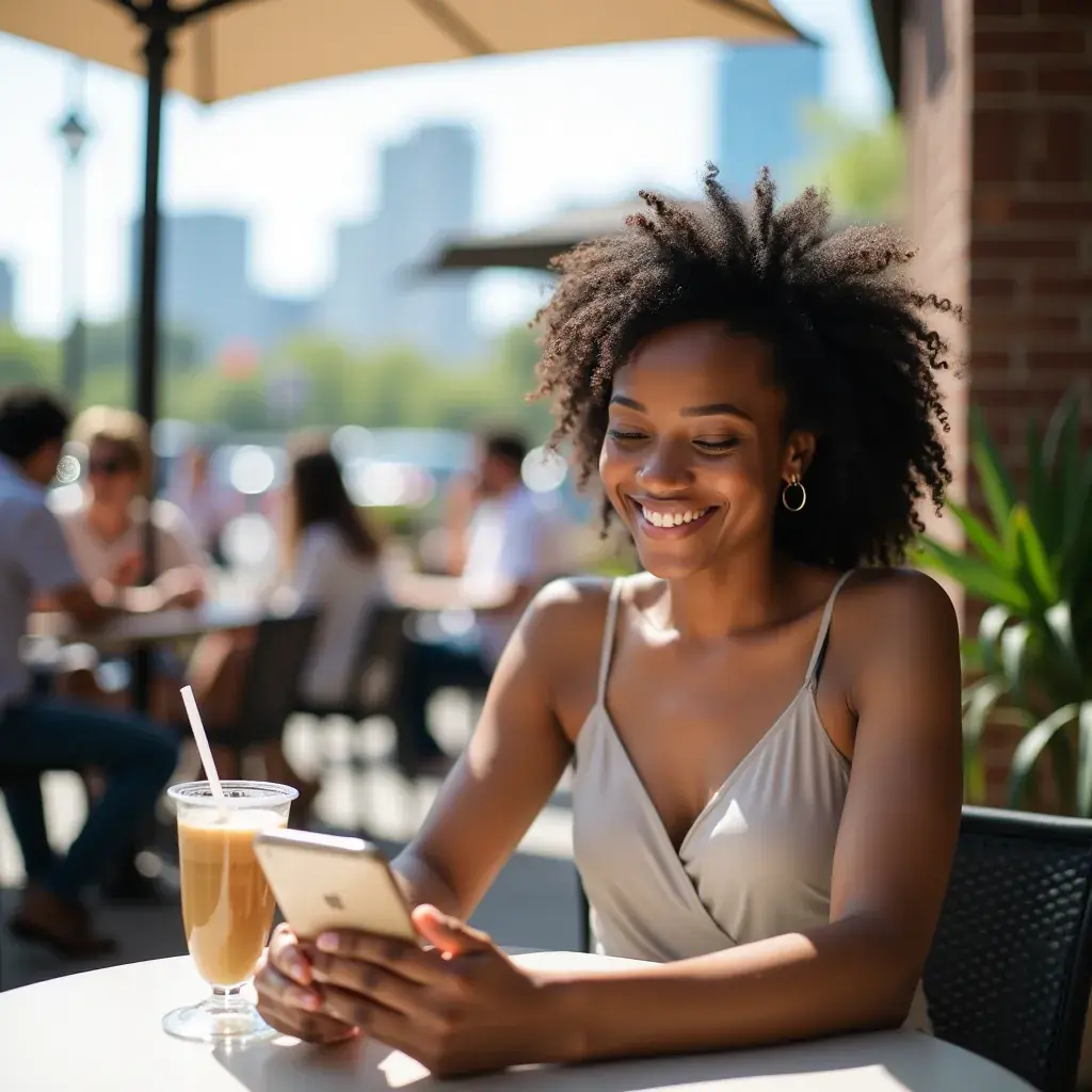 Modern office environment